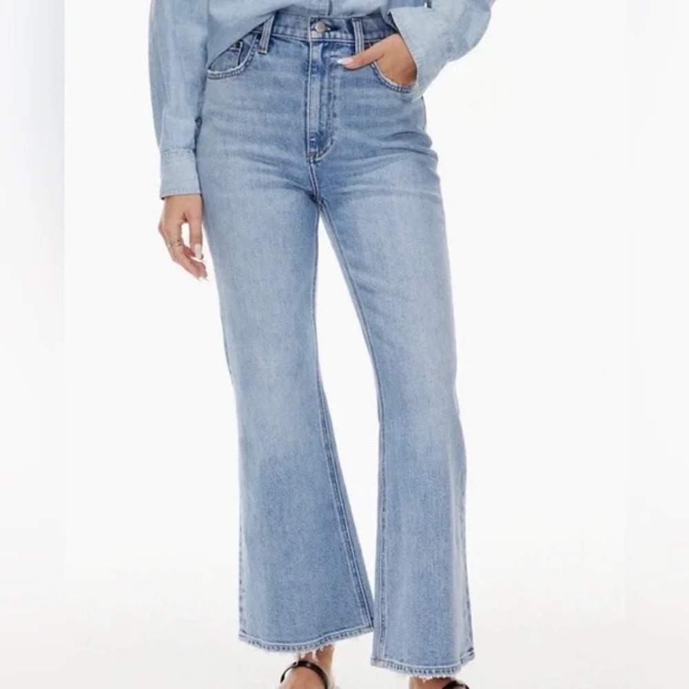 ARITZIA Denim Forum Twiggy High Rise Flares